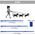 thumbnail image 6 of Solennerer Dog Leash Heavy Duty Pet Leash 2 Traffic Padded Handles Reflective Leash for Medium to Large Dogs, 6 of 7