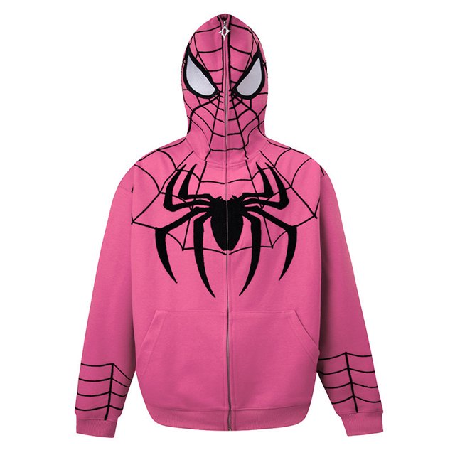 Spiderman sudaderas con capucha Straße Hip-Hop-Pullover lässige Mode perder bequeme Kleidung Tops Männer Weihnachts geschenk Frauen Gwen Stacy Mantel