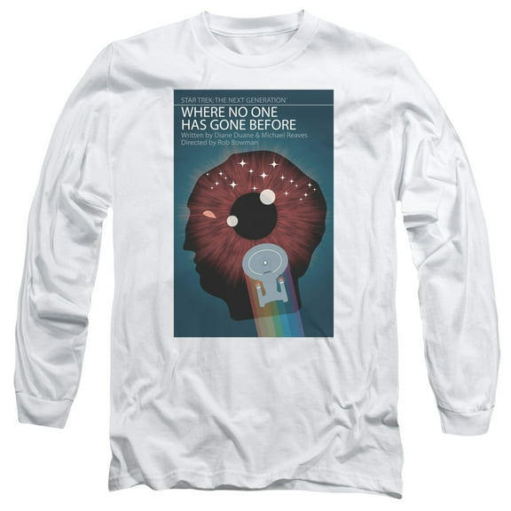 Star Trek Tng Season 1 Episode 6 Adult 18/1 T-Shirt White