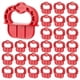 thumbnail image 2 of 48 piezas de plantilla para tablas de cubierta de 1/4", anillos espaciadores para herramientas de tablas de cubierta compuestas tratadas a presión, 2 of 4