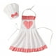 thumbnail image 1 of Traje de utilería de fotografía,Trajes de chef para fotografía de bebés recién nacidos,Conjunto de delantal y gorro de chef para bebé,disfraz de chef para bebé,Sombrero de chica l, 1 of 9