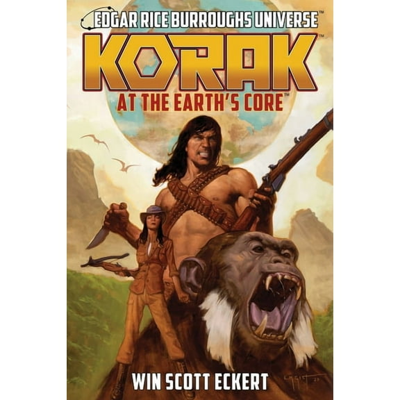 Edgar Rice Burroughs Universe Korak at the Earth's Core (Edgar Rice Burroughs Universe - The Dead Moon Super-Arc Book One), (Paperback)