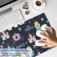 thumbnail image 4 of Long Mouse Pads for Desk,Dark Blue Princess Castle Pattern Desk Mats on Top Of Desks, Desk Mouse Pad Extra Large with 3mm Non-Slip Base and Stitched Edge for Gaming,Office,Work,Home 31.5"x11.8", 4 of 6