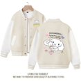 thumbnail image 1 of Sanrio Cinnamoroll Jacket Hello Kitty Kuromi Overcoat Woman Jacket Autumn Spring Kids Loose Sports Baseball Uniform Clothes Gift, 1 of 7
