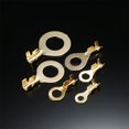 thumbnail image 4 of 150pcs Ring Terminal Kit Ring Lugs Eyes Copper Crimp Terminals Cable Lug Wire Connector M3-m10, 4 of 5