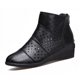 thumbnail image 1 of Sandalias de tacón medio de malla para mujer, botas de Red de tacón alto, salvaje, rojo, tiro en la calle, transpirables, novedad de verano 2022, 1 of 5