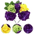 thumbnail image 4 of Rose Bridal Headband Cloth Imitation Big Rose Beautiful Woman Hairband, 4 of 8