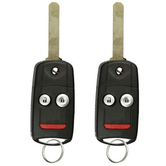 2 PACK KeylessOption Keyless Entry Remote Control Car Key Fob Clicker N5F0602A1A for 07-13 Acura MDX RDX