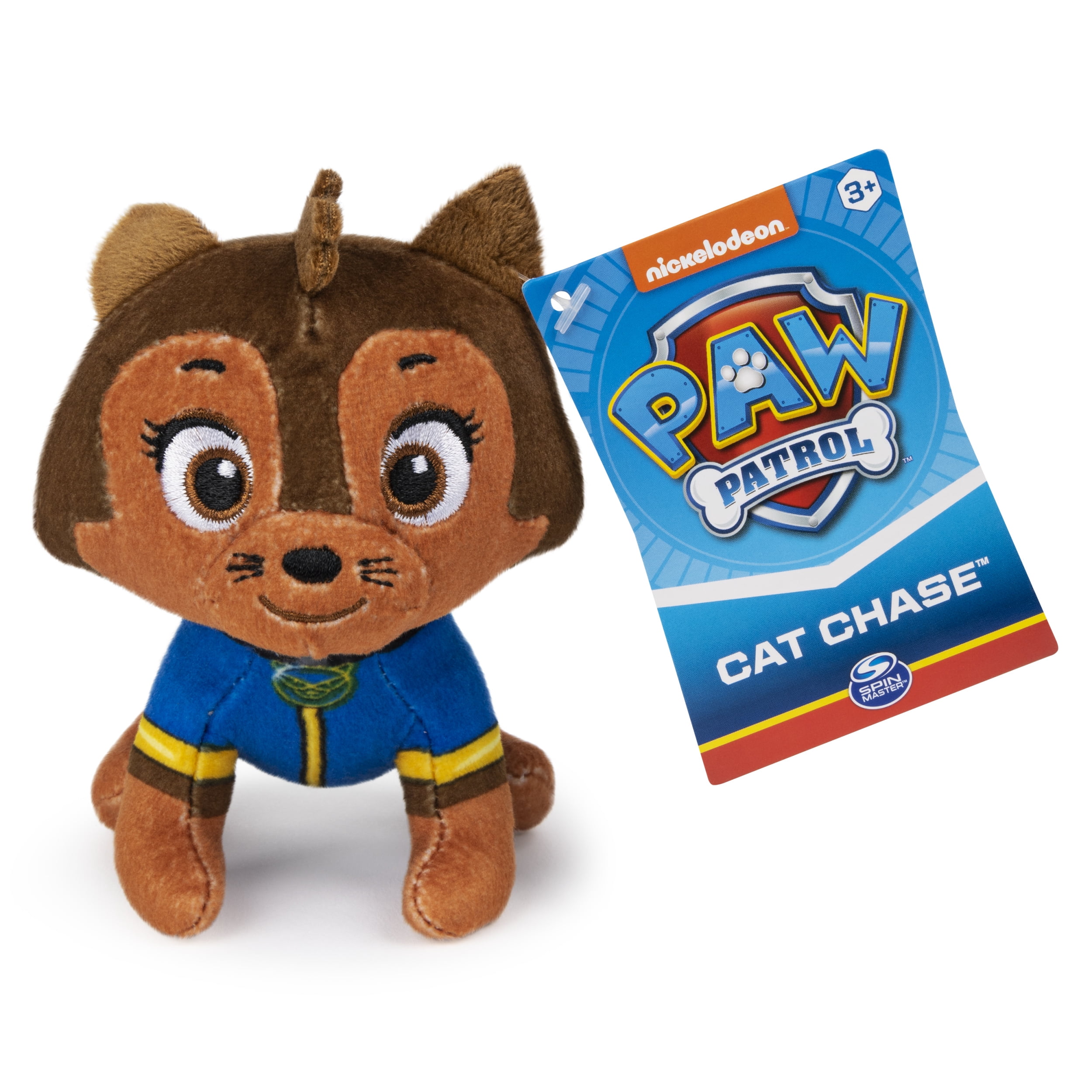 Paw Patrol 5” Cat Chase Mini Plush Pup For Ages 3 And Up