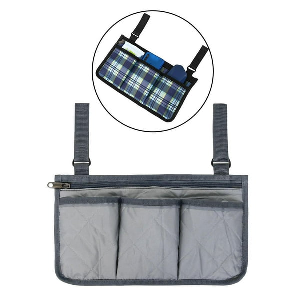 Walker Bag Storage Wheelchair Rollator Pouch For Elderly Handicap Disabled
