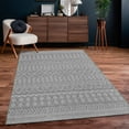 thumbnail image 5 of Paco Home Modern Oudoor Rug Boho Design in Grey - 3'11" x 5'3" (4'x5'), 5 of 5