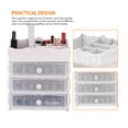 thumbnail image 5 of Organizador De Maquillaje, Caja De Almacenamiento De Mesa De Papelería Cosmética Con Cajones, Soporte Para Lápices Labiales, Escritorio Guardurnaity CE003051-01, 5 of 5
