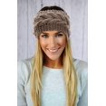 thumbnail image 2 of Diadema de punto para mujer, 4 piezas, cálida en invierno, diadema trenzada con botones para cubrir la máscara, diadema envuelta en clima frío para un regalo cálido para las orejas, 2 of 5