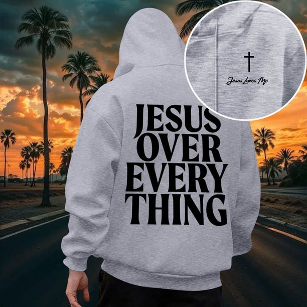 WILLBEST Sudaderas En Pareja Sudaderas con Capucha y Sudaderas para Hombre Sudadera con Capucha Informal Holgada con Estampado para Uso Diario Otoño Invierno Cómoda Mediana