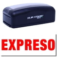 thumbnail image 1 of Large Pre-Inked Expreso Stamp, Slim 1854, Ultra Slim Design, Impression Size 1-13/16" by 2-1/2", Up to 25,000 Impressions - Red Ink, 1 of 10