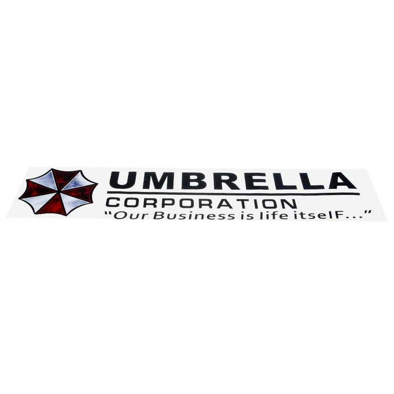 RUSR Umbrella Corporation Car Front/Rear Windshield Decal Auto Window  Sticker(2) 