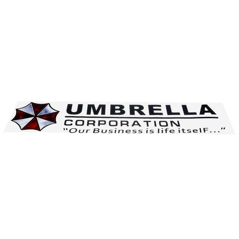 5-Pack Umbrella Corporation Stickers - 2.5 Inch Vinyl Decals For Hard Hats, Laptops, Helmets