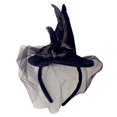 thumbnail image 2 of Diadema de Halloween jinwen Sombrero de bruja negro sombreros de cosplay, 2 of 8
