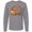 Athletic Heather, variant on Inktastic I Love Fall Most of All Colorful Autumn Leaves Long Sleeve T-Shirt
