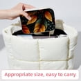 thumbnail image 6 of Thanksgiving Turkey Leaves Velvet Portable Jewelry Organizer with Removable Compartment - Necklace Holder and Gift Box, 6 of 7