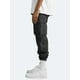thumbnail image 3 of Cotton Linen Multi-pocket Casual Loose Baggy Long Cargo Pants, 3 of 5