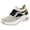 Yellow, variant on Breathable Walking Shoes for Women Slip on Chunky Hiking Sneaker Summer Comfortable Running Shoe with Arch Support Purple Size 8