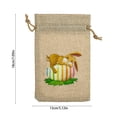 thumbnail image 3 of Xihbxyly Bolsas de Pascua, Bolsa de Lino Colorida para Dulces, Bolsa de Regalo con Dibujos Animados, Bolsa de Almacenamiento con Un Diseño Exquisito, Perfecta para Dulces o Pequeños Obsequios, Acceso, 3 of 6