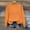 Orange, variant on Brondbend Sweatshirts Women Womens Pullovers Crewneck Long Sleeved Top Solid Color Comfortable Loose Tops Ladies Festival Fall Winter Clothes Mint Green