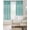 Turquoise, variant on Turquoise Blackout Curtains 96 Inch Length 2 Panels Set, Modern Abstract Art Ombre Striped Full Shading Curtains for Windows, Blackout Curtains for Bedroom Living Room 52"x96"
