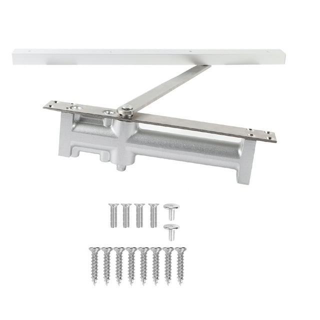 Cierrapuertas hidráulico automático Sincero de Aluminio con posicionamiento oculto Capacidad de 80 kg