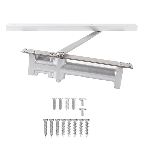 Cierrapuertas hidráulico automático Sincero de Aluminio con posicionamiento oculto Capacidad de 80 kg