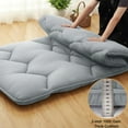 thumbnail image 5 of Japanese Floor Mattress - Futon Mattress Roll Up, Tatami Mat, Camping Mattress, and Couch Mattress Pad, 5 of 8