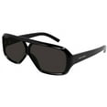 thumbnail image 5 of SAINT LAURENT SL 569 Y 001 Pilot Navigator Acetate Black 63 mm Womens Sunglasses, 5 of 6