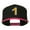 Black Pink, variant on Number 1 Embroidered Classic Two Tone Snapback Cap - Neon Orange OSFM