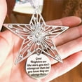 thumbnail image 4 of Xihbxyly Adorno Colgante de Hierro Forjado para Navidad, Diseño Único, Etiqueta de Regalo Personalizada, Decoración para Fiestas Navideñas, para Amigos y Familiares, Juego de Varios Diseños, 1 Pieza, 4 of 4
