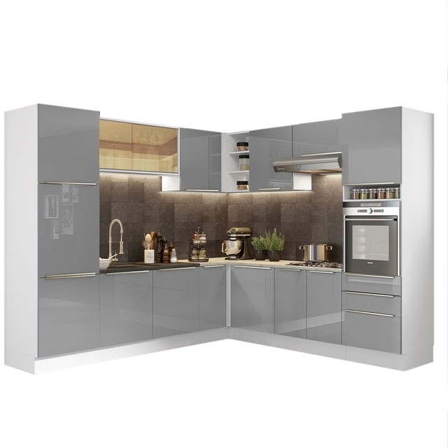 Cocina Integral Completa Modular Madesa Lux 546cm BG 02