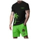 thumbnail image 1 of Playeras Negras Para Hombre Algodon, Camiseta De Manga Corta Con Cuello Redondo Y Estampado A La Moda Para Niñas Y Niños, Camiseta Holgada De Verano, Camisetas Casuales, 1 of 5