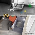 thumbnail image 2 of Caja de arena para gatos Gesomepurrz, extra grande, resistente al agua, 2 of 7
