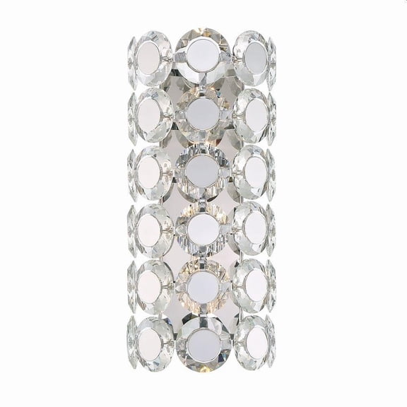 2 Light Wall Sconce in Modern and Contemporary Style-19 inches Tall and 8.5 inches Wide Bailey Street Home 79-Bel-4636036