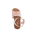 thumbnail image 3 of bebe Girl's Sandals – Cute Fashion Flat Sandals and Summer Shoes with Bow and Ankle Strap (Toddler/Little Kid/Big Kid), 3 of 11