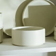 thumbnail image 4 of Stone Lain Bao 4-Piece Bowl Set Stoneware, Beige, 4 of 6
