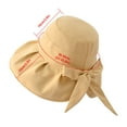 thumbnail image 3 of fatyb Womens Wide Brim Sun Hats Summer Sun Protection Beach Hat Women's Outdoor Bucket Cap for Travel, 3 of 4