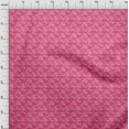 thumbnail image 3 of oneOone Cotton Flex Pink Fabric Fish Ocean Diy Clothing Quilting Fabric Print Fabric By Yard 40 Inch Wide, 3 of 4