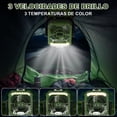 thumbnail image 5 of Spopal Ventilador Portátil Recargable con Spray, 20000mAh, 5 Velocidades y Gancho 360°, Luz LED Multifunción, Temporizador, Control Remoto, Modo Silencioso, para Camping, Playa, Hogar (Verde), 5 of 5