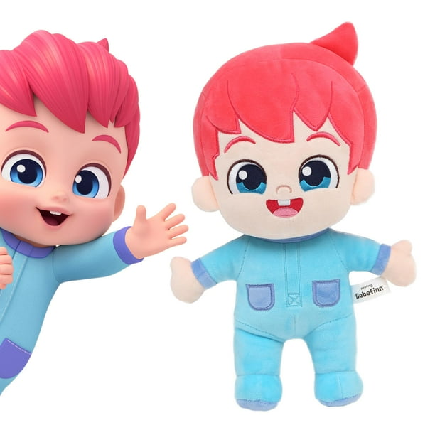 Muñeca de peluche Pinkfong Bebefinn de 30 cm para niños pequeños