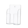 thumbnail image 4 of Remote Control Holder Wall Mount Bedside Shelf Acrylic with Charging Holes, Box Organizer Racks Bracket Phone Holder Stand for Couch Bed Home, 4 of 9