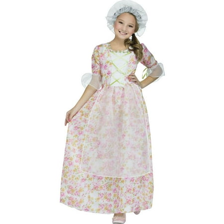 Colonial Lady Child Halloween Costume
