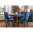 thumbnail image 5 of Solid Wood Legs Dining Chairs / Stable Support up to 280 Pounds, 5 of 6