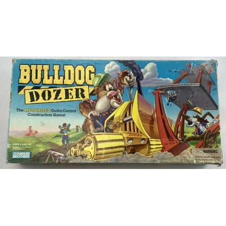 Pre-Owned Bulldog Dozer Game - 1995 - Parker Brothers