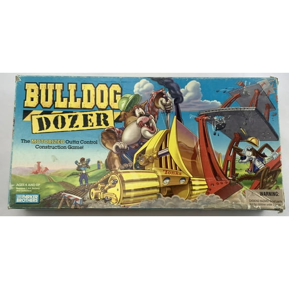 Pre-Owned Bulldog Dozer Game - 1995 - Parker Brothers